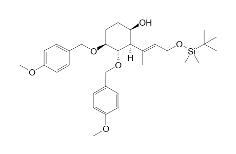 (1R,2R,3S,4S)-2-[(E)-3-(tert-Butyl-dimethyl-silanyloxy)-1-methyl-propenyl]-3,4-bis-(4-methoxy-benzyloxy)-cyclohexanol
