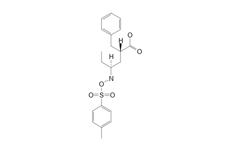 (2R*,4R*)-2-BENZYL-4-(4-METHYLPHENYLSUFONAMIDO)-HEXANOIC-ACID