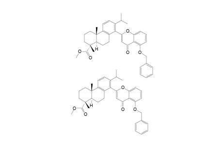 METHYL-14-[2-(5-BENZYLOXYCHROMONYL)]-DEHYDROABIETATE