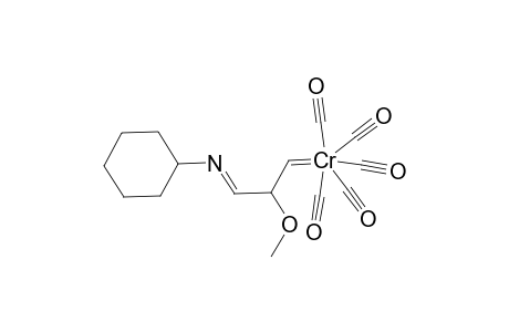 Chromium, pentacarbonyl[N-(2-methoxy-1-propenylidene)cyclohexanamine-N]-, (OC-6-22)-