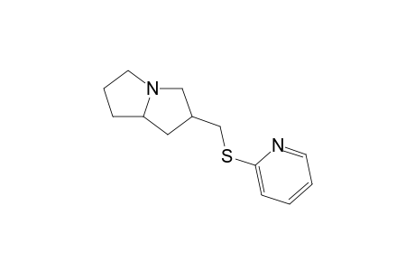 2-[(2-Pyridylthio)methyl]pyrrolizidine