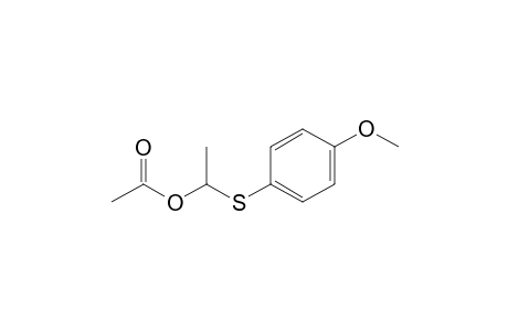 1-(p-Methoxyphenylthio)ethyl acetate