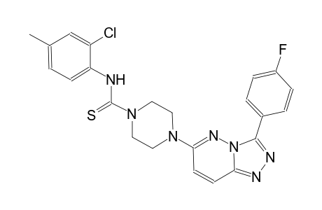 1-piperazinecarbothioamide, N-(2-chloro-4-methylphenyl)-4-[3-(4-fluorophenyl)[1,2,4]triazolo[4,3-b]pyridazin-6-yl]-