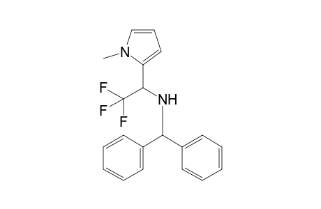 Benzhydryl[2,2,2-trifluoro-1-(1-methyl-1H-pyrrol-2-yl)ethyl]amine