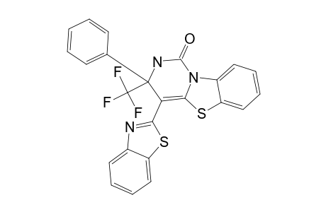 3-PHENYL-4-(2-BENZOTHIAZOLYL)-3-TRIFLUOROMETHYL-2,3-DIHYDRO-1-H-PYRIMIDO-[6.1-B]-[1.3]-BENZOTHIAZOL-1-ONE