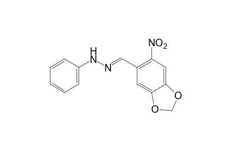 2-nitropiperonal, phenylhydrazone