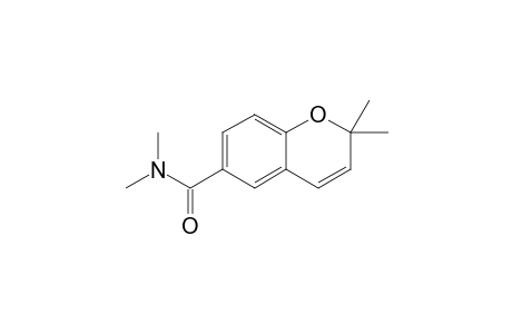 2,2,N,N-Tetramethyl-2H-1-benzopyran-6-carboxamide