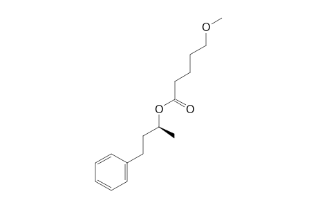 (S)-4-Phenylbutan-2-yl 5-methoxypentanoate