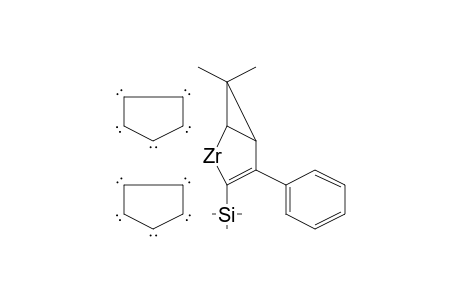 2-Zirconabicyclo[3.1.0]hex-3-ene, 6,6-dimethyl-4-phenyl-3-trimethylsilyl-bis(.eta.-5-cyclopentadienyl)-