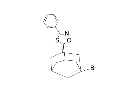 (E)-5-BROMO-3'-PHENYL-ADAMANTANE-2-SPIRO-(1',4',2'-OXATHIAZOLINE)