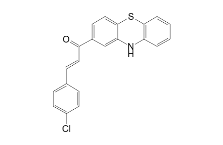 (E)-3-(4-Chlorophenyl)-1-(10H-phenothiazin-8-yl)prop-2-en-1-one