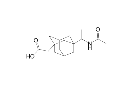 {3-[1-(acetylamino)ethyl]-1-adamantyl}acetic acid