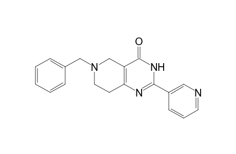 6-benzyl-2-(3-pyridyl)-3,5,7,8-tetrahydropyrido[4,3-d]pyrimidin-4-one
