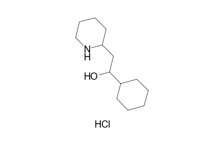 alpha-CYCLOHEXYL-2-PIPERIDINEETHANOL, HYDROCHLORIDE