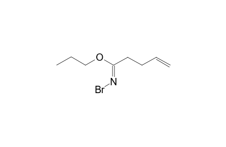 O-PROPYL-N-BROMOPENT-4-ENIMIDATE