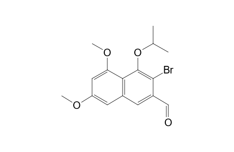 3-BROMO-4-ISOPROPOXY-5,7-DIMETHOXY-2-NAPHTHALDEHYDE