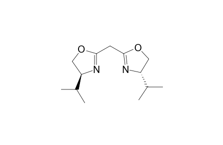 (4S)-4-propan-2-yl-2-[[(4S)-4-propan-2-yl-4,5-dihydro-1,3-oxazol-2-yl]methyl]-4,5-dihydro-1,3-oxazole