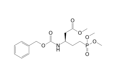 Dimthyl ((S)-3-(N-(Benzyloxycarbonyl)amino)-4-carbethoxybutyl)phosphonate