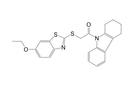 1H-carbazole, 9-[[(6-ethoxy-2-benzothiazolyl)thio]acetyl]-2,3,4,9-tetrahydro-