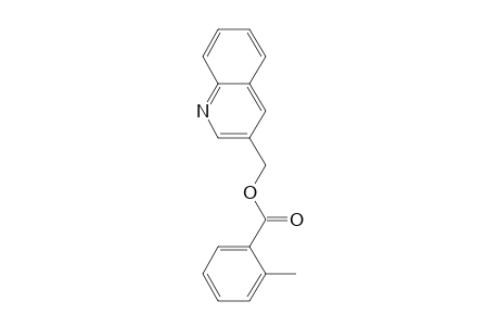 3-Quinolylmethyl 2-methylbenzoate