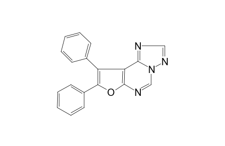 8,9-Diphenylfuro[3,2-e][1,2,4]triazolo[1,5-c]pyrimidine