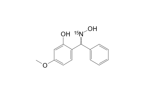 [15]N-(2-hydroxy-4-methoxy-phenyl)-phenyl-methanone oxime