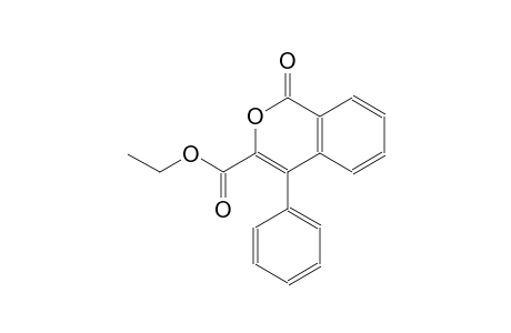 1H-2-benzopyran-3-carboxylic acid, 1-oxo-4-phenyl-, ethyl ester
