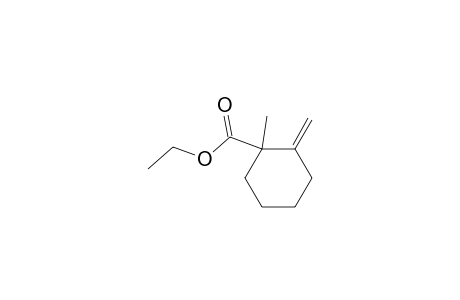 Cyclohexanecarboxylic acid, 1-methyl-2-methylene-, ethyl ester