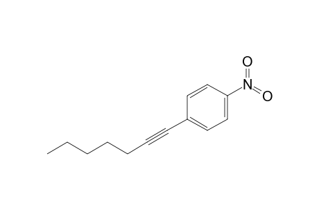 1-(Heptynyl)-4-nitrobenzene