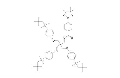 TRI-(4-TERT.-OCTYLPHENOXY)-PENTAERYTHRITYL-4-[4,4,5,5-TETRAMETHYL-1,3,2-DIOXABOROLAN-2-YL]-BENZOATE