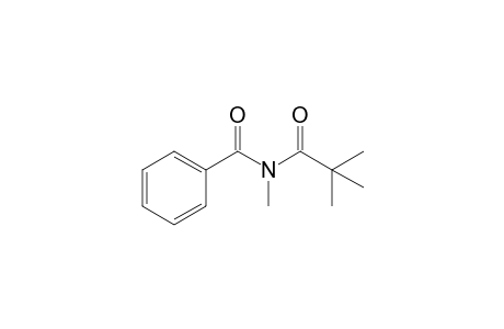 N-(2,2-dimethyl-1-oxopropyl)-N-methylbenzamide