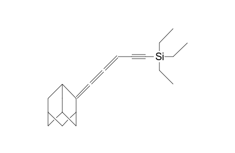 2-(5-Triethylsilyl-pent-1,2-en-4-yn-ylidene)-adamantane