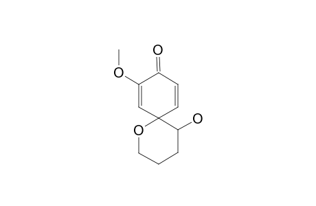 5-HYDROXY-8-METHOXY-1-OXOSPIRO-[5,5]-UNDECA-7,10-DIEN-9-ONE