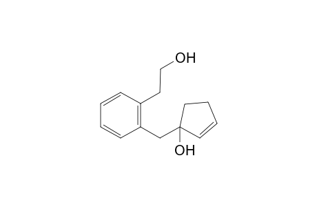 1-[2-(2-Hydroxyethy)benzyl]-2-cyclopentenol