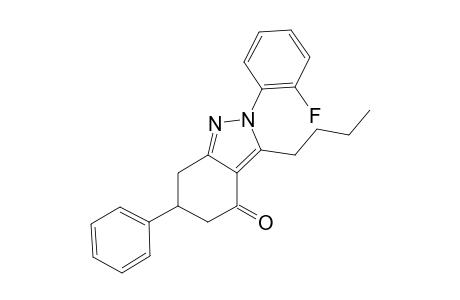 3-Butyl-2-(2-fluorophenyl)-6-phenyl-2,5,6,7-tetrahydro-4H-indazol-4-one