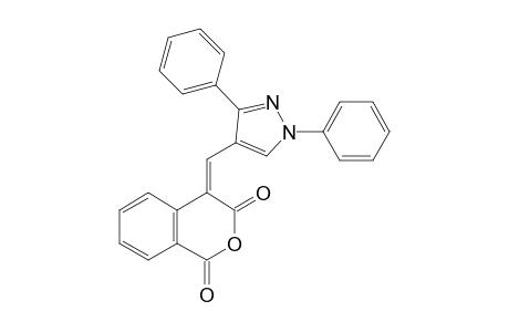 Z-4-(1,3-diphenyl pyrazol-4-yl)methylene-isochromene-1,3-dione