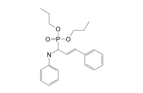 DI-N-PROPYL-1-[N-(PHENYL)-AMINO]-3-PHENYL-2-PROPENYL-PHOSPHONATE