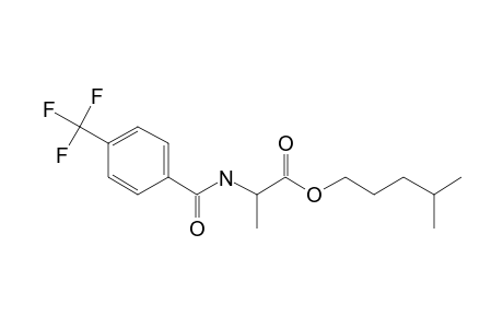 L-Alanine, N-(4-trifluoromethylbenzoyl)-, isohexyl ester