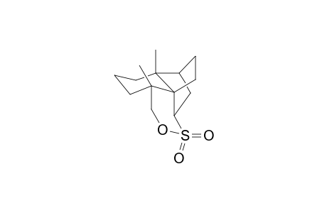 1,5-Dimethyl-9,13-methano-7-oxa-8-thiatricyclo[8.3.0.0(5,10])tridecane 8,8-dioxide