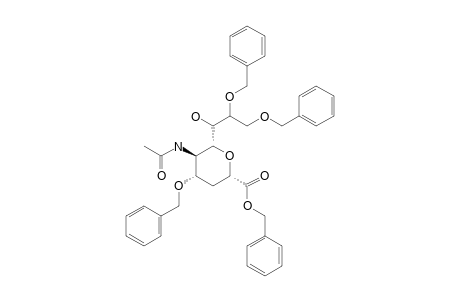 BENZYL-5-ACETAMIDO-2,6-ANHYDRO-4,8,9-TRI-O-BENZYL-3,5-DIDEOXY-D-ERYTHRO-L-GLUCO-NONONAT,KONFORMER-1