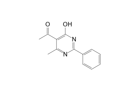 4-hydroxy-6-methyl-2-phenyl-5-pyrimidinyl methyl ketone