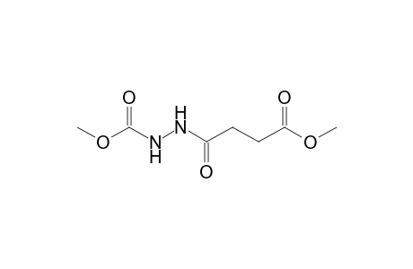 N-(Methoxycarbonyl)-N'-[3-(methoxycarbonyl)-1-oxopropyl]hydrazine