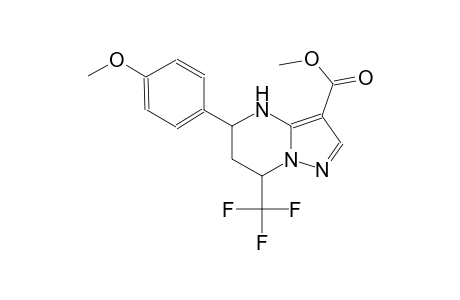 pyrazolo[1,5-a]pyrimidine-3-carboxylic acid, 4,5,6,7-tetrahydro-5-(4-methoxyphenyl)-7-(trifluoromethyl)-, methyl ester