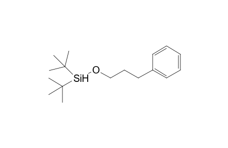 Di(tert-butyl)(3-phenylpropoxy)silane