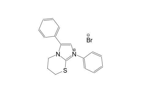 1,3-diphenyl-6,7-dihydro-5H-imidazo[2,1-b][1,3]thiazin-1-ium bromide