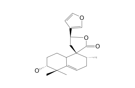 3.alpha.-hydroxy-5,6-dehydrochiliolide