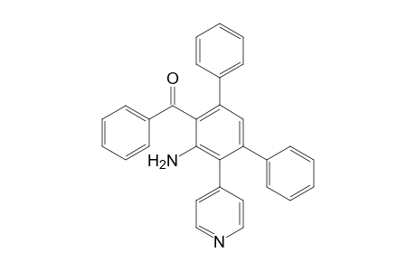 (5'-Amino-6'-pyridin-4-yl-[1,1';3',1'']terphenyl-4'-yl)-phenyl-methanone