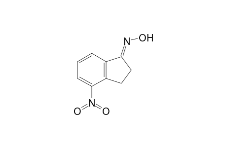 trans-4-Nitroindan-1-one oxime