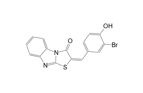 (2E)-2-(3-bromo-4-hydroxybenzylidene)[1,3]thiazolo[3,2-a]benzimidazol-3(2H)-one