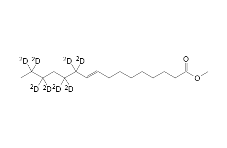 Methyl 10,10,11,11,13,13,14,14-Octadeuterio-pentadec-8-ene-1-carboxylate
